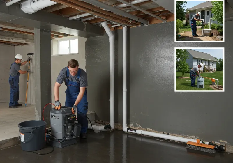 Basement Waterproofing and Flood Prevention process in Steele, AL